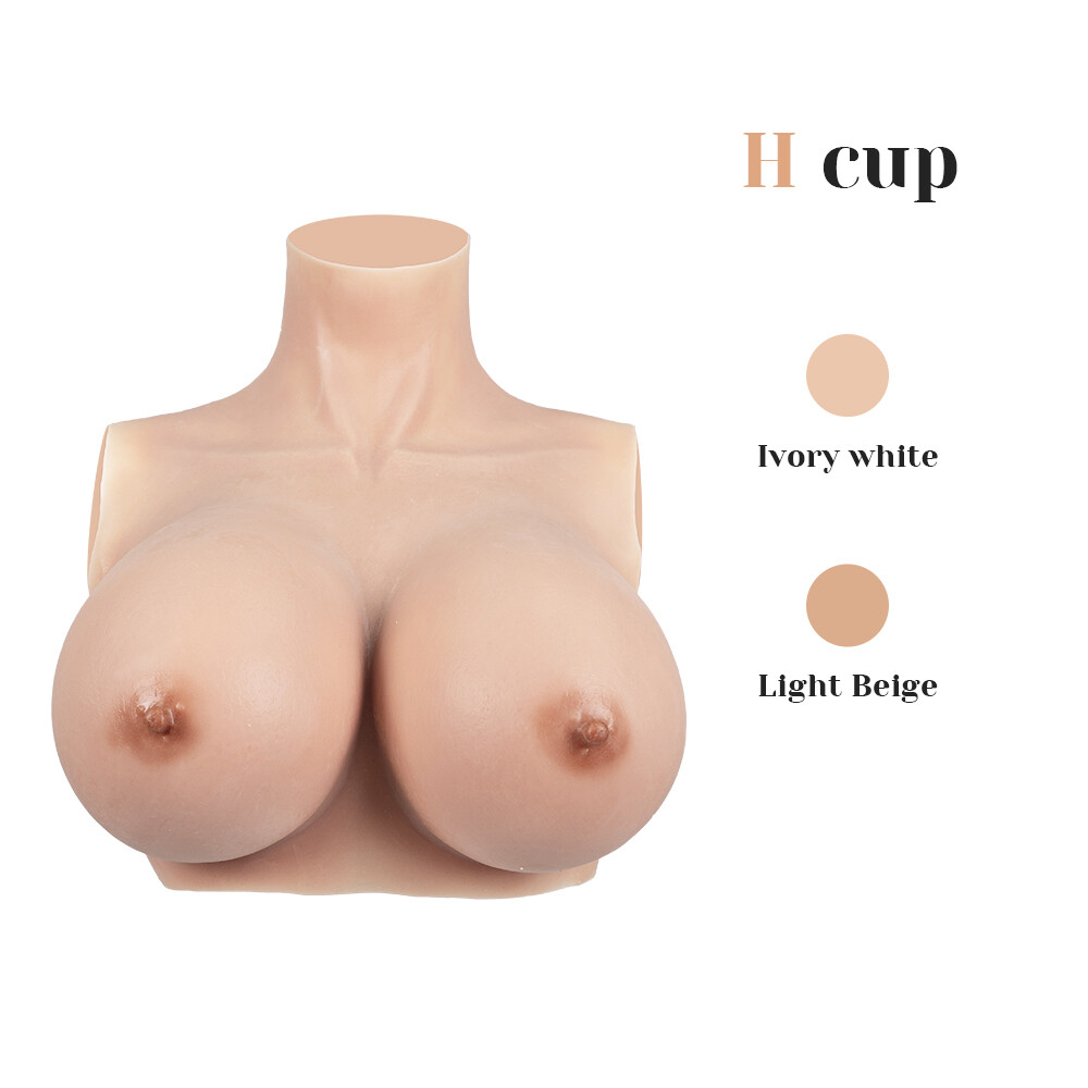 Silicone Realistic Breast Forms Fake Boobs For Crossdresser Drag Queen A-H Cup