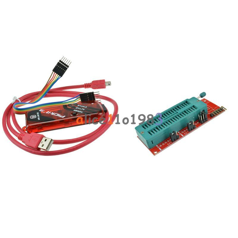 PICKIT3 Programmer+Universal PIC ICD2 PICKit 2 PICKIT 3 Programming Adapter Seat