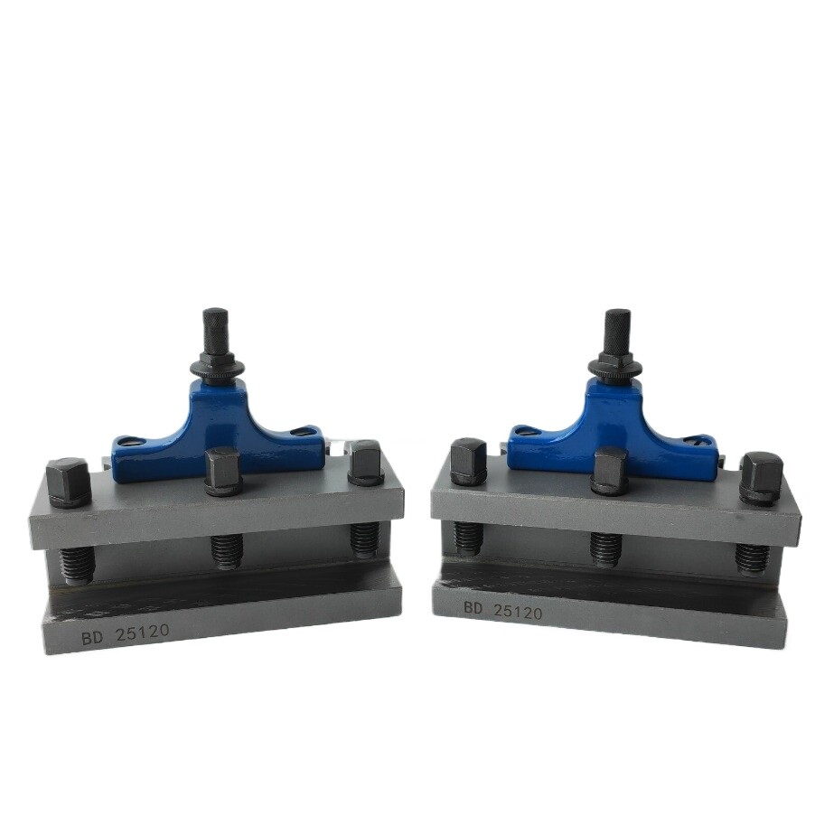 2PCS Fine Ground BD25120 Turning Tool Holder 4 B Multifix Quick Change Tool Post