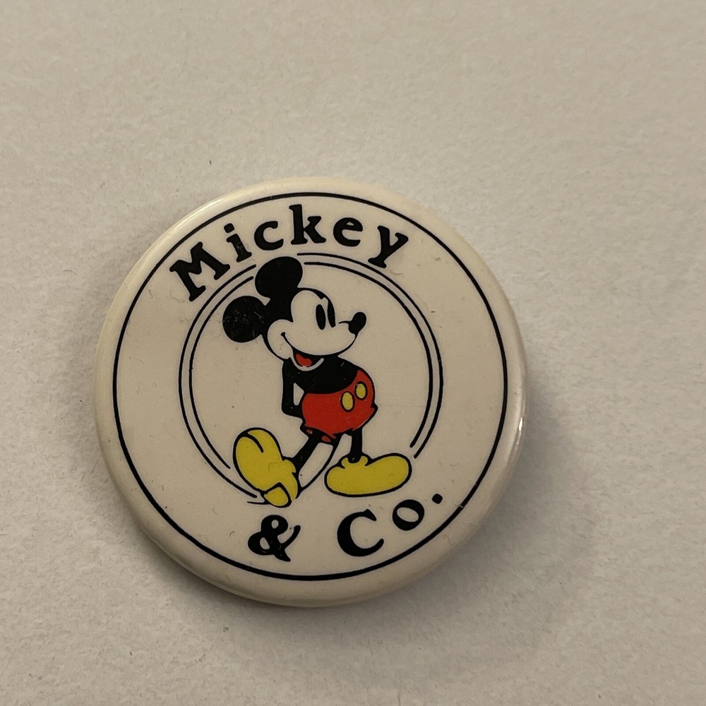 Disney Mickey Mouse & Co Button Pin Pinback PB3