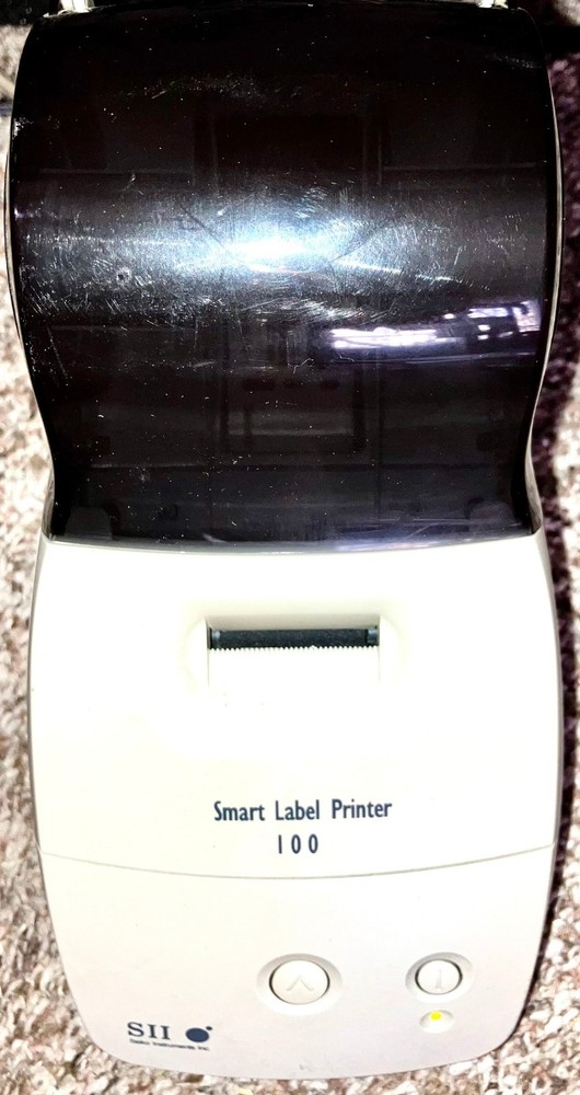 Seiko SLP 100 Smart Label Printer TESTED Bundle w/ 8 Boxes Labels NOS