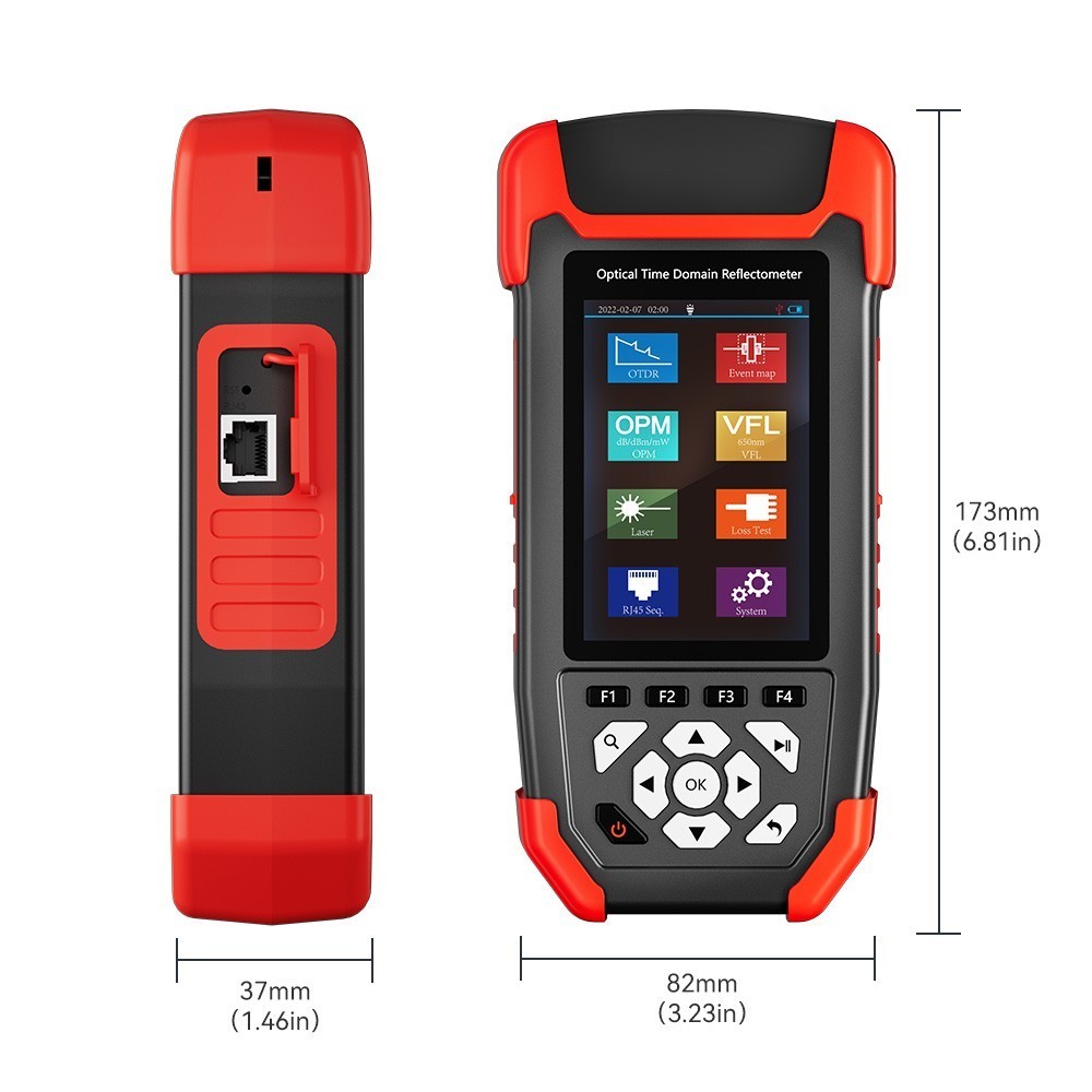OTDR Fiber Optic Tester Fault Breakpoints Cable Fault Test finding Instruments