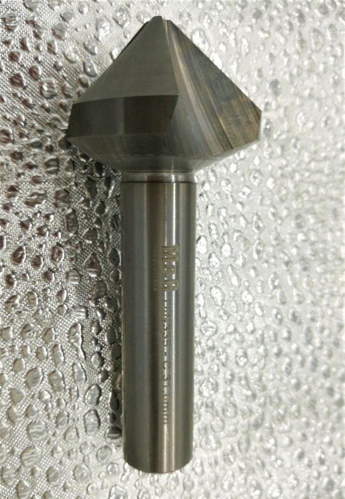 Carbide DIN 335 form C Countersink with round flute