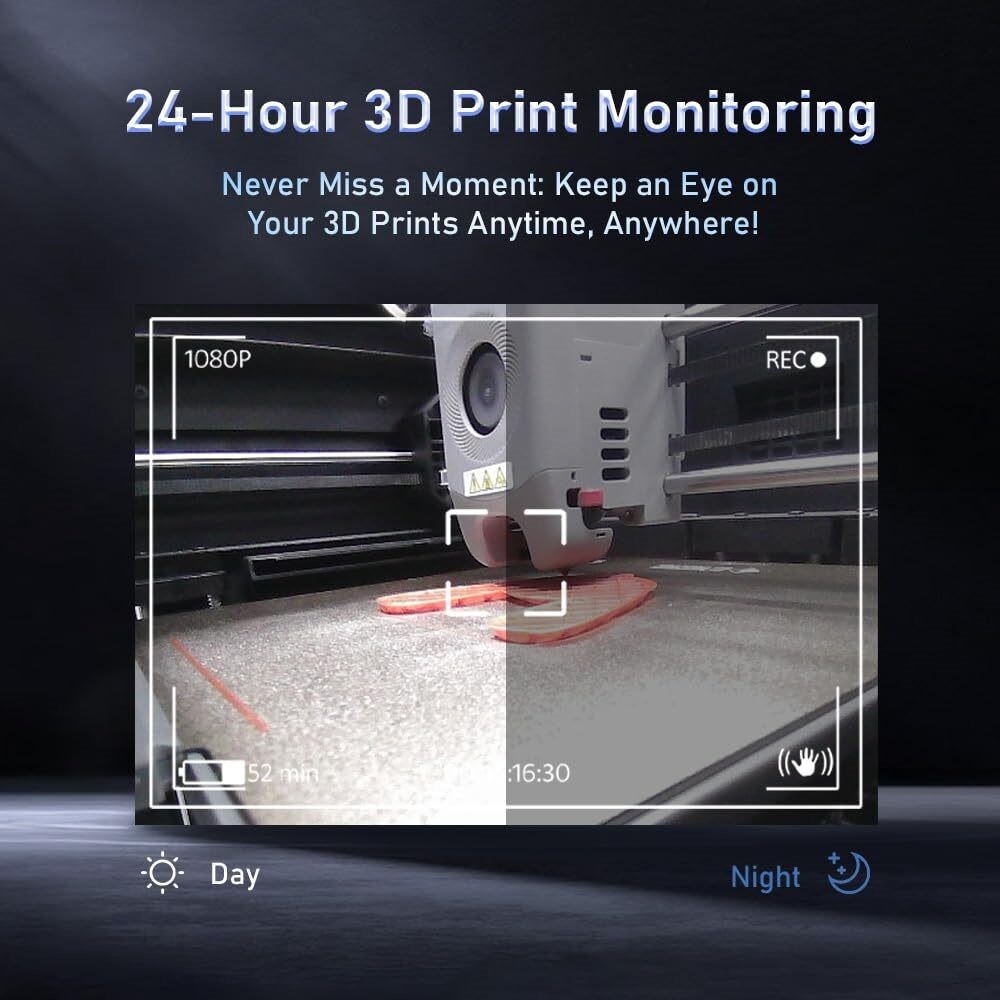 FLASHFORGE 3D Printer Parts Replacement Camera Kit for Adventurer 5M / Pro