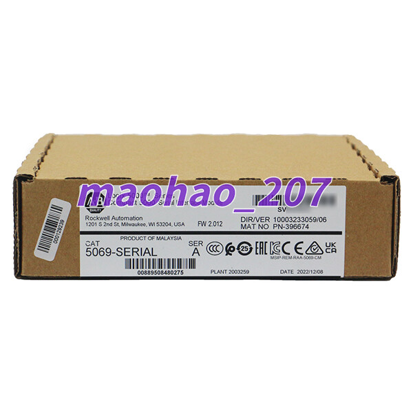 Brand New Allen-Bradley 5069-SERIAL Compact Logix 5000 Interface Module