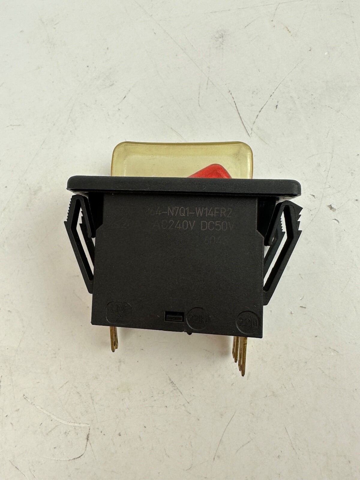 Tornado OEM Part # 18216 Switch Rocker S.P.S.T. 24Vdc(Lighted) Ez