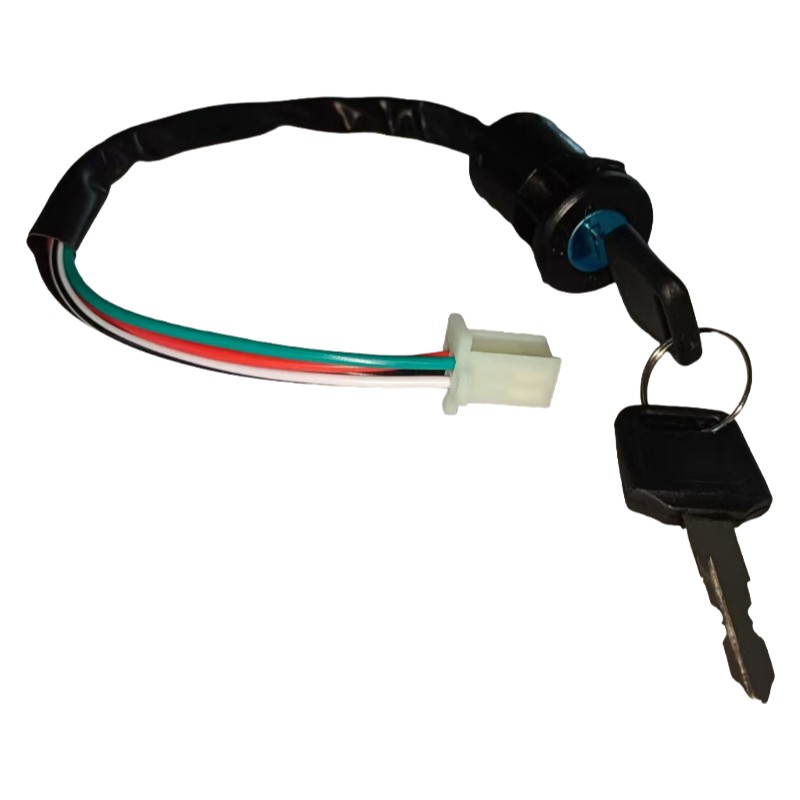 2X UNIVERSAL IGNITION SWITCH FLUSH MOUNT 12-VOLT 2-KEY 2 POSITION ON OFF LOCK