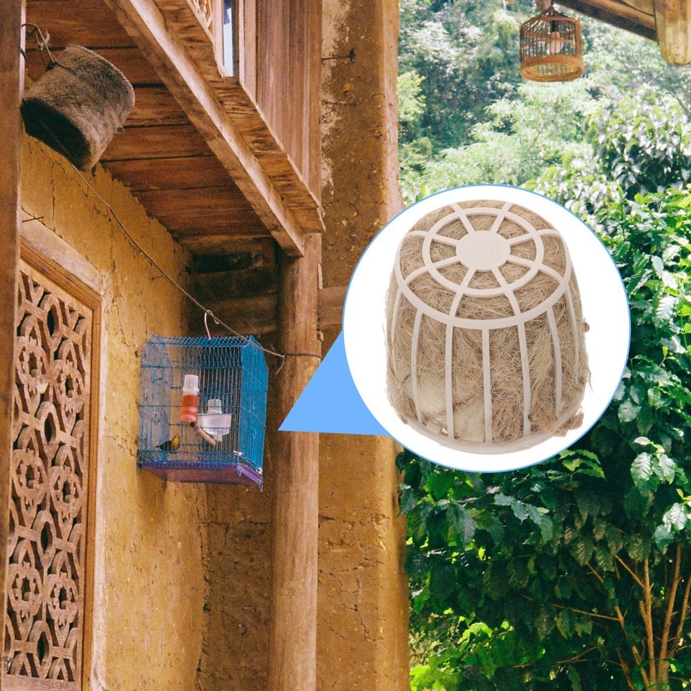 Bird Nest for Eggs Small Parakeet Nesting Box Decor Breeding Nests