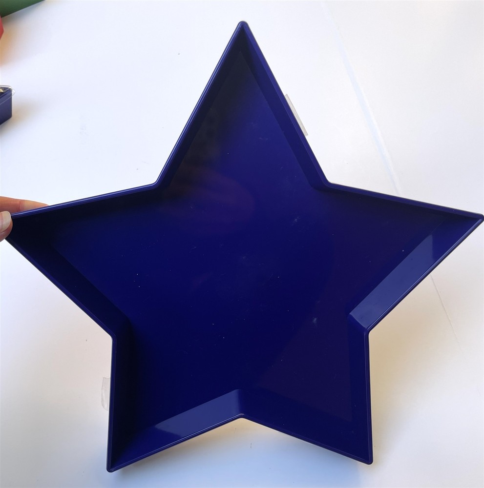 Rare Target 2013 Holiday JOY Collection 11" Mod Star 4-Section Server Tray