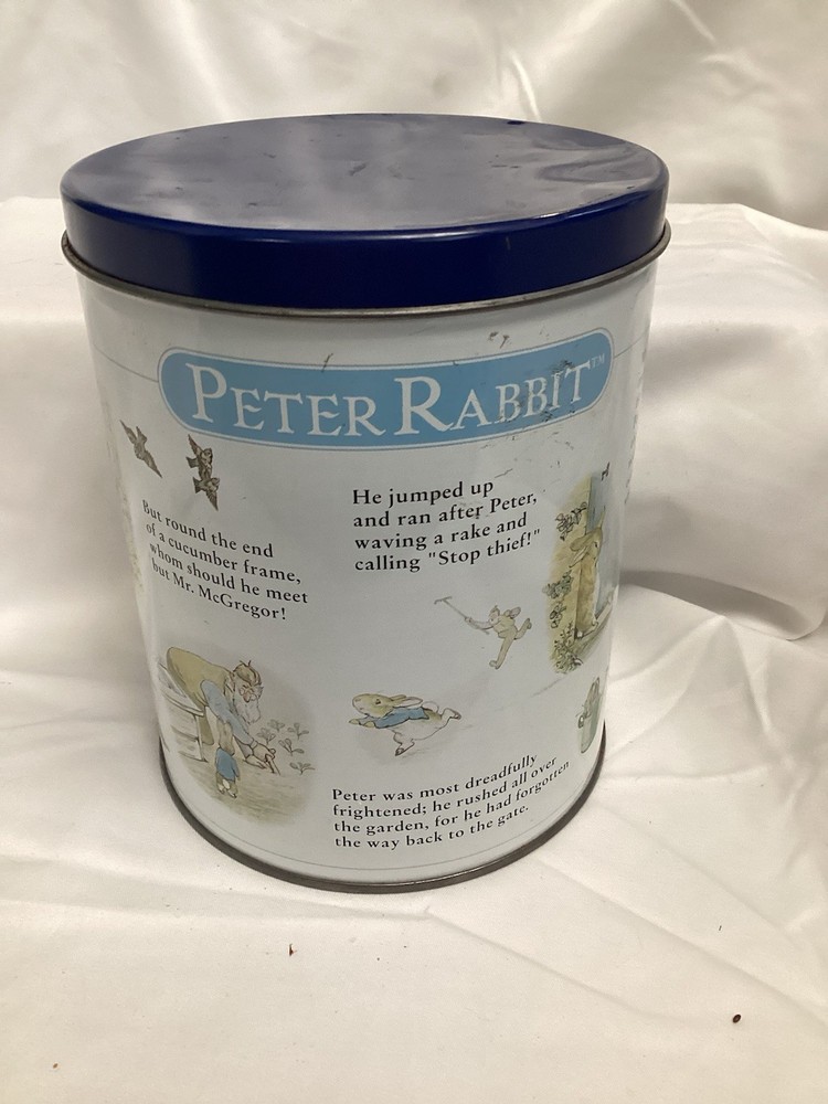 USA Made, 1999 Beatrix Potter, Peter Rabbit Tin
