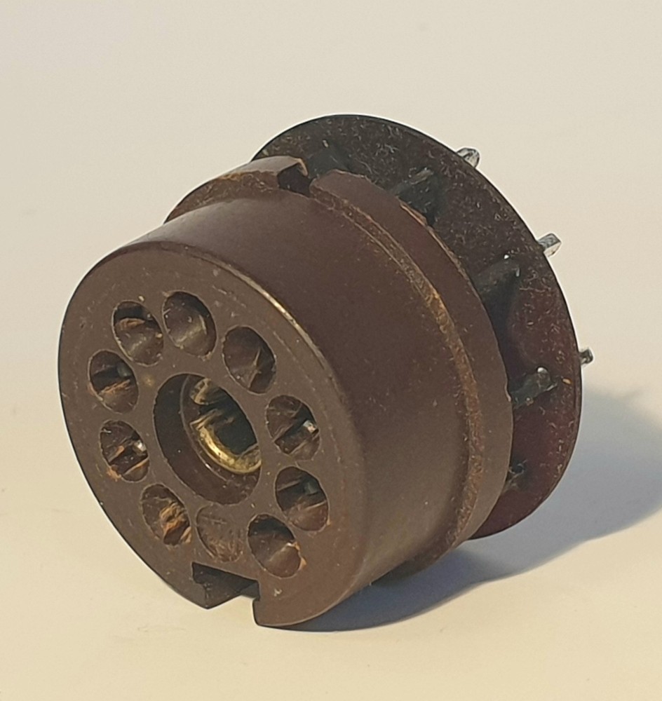 SABA tube socket - for print mounting -