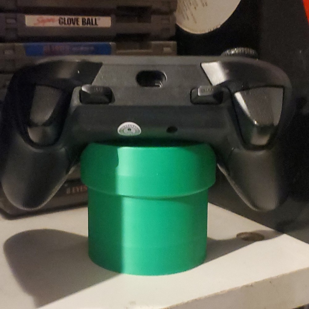 Controller Stand. SMB Plumber Pipe Switch Cartridge Holder. 3D Printed. US Ship