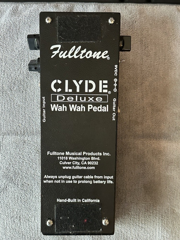 Fulltone Clyde Deluxe Wah Guitar Effect Pedal
