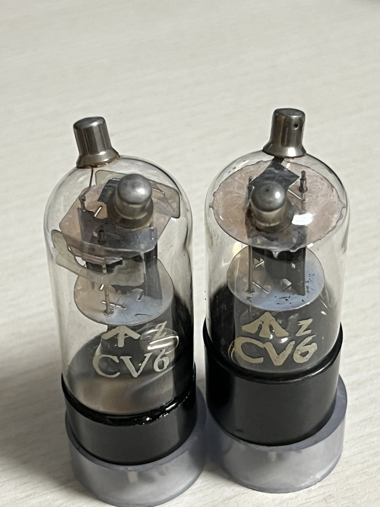 2 x CV6   NO TESTED Vacuum Tube