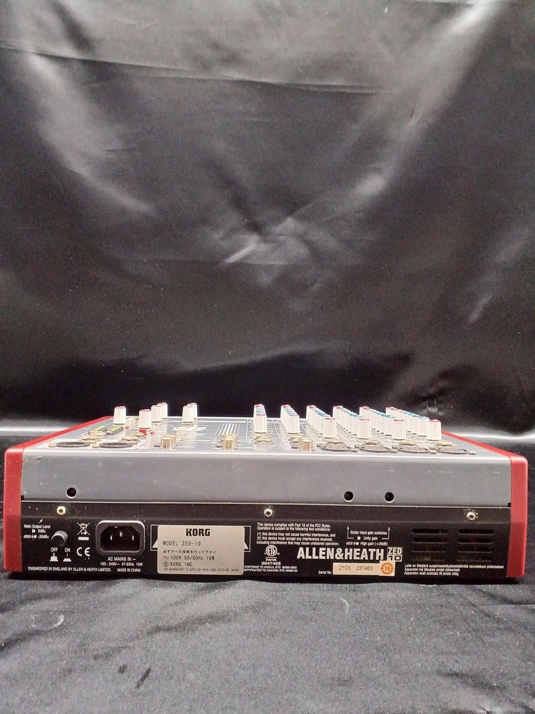 KORG Mixer ZED-10 Used