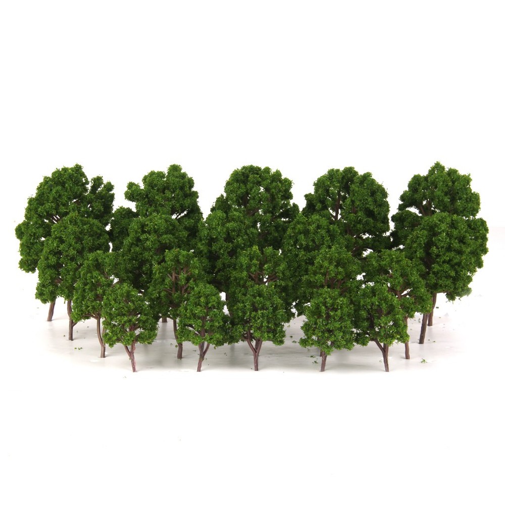 20 Train Layout Model Tree 1:75 HO For Diorama Scenery