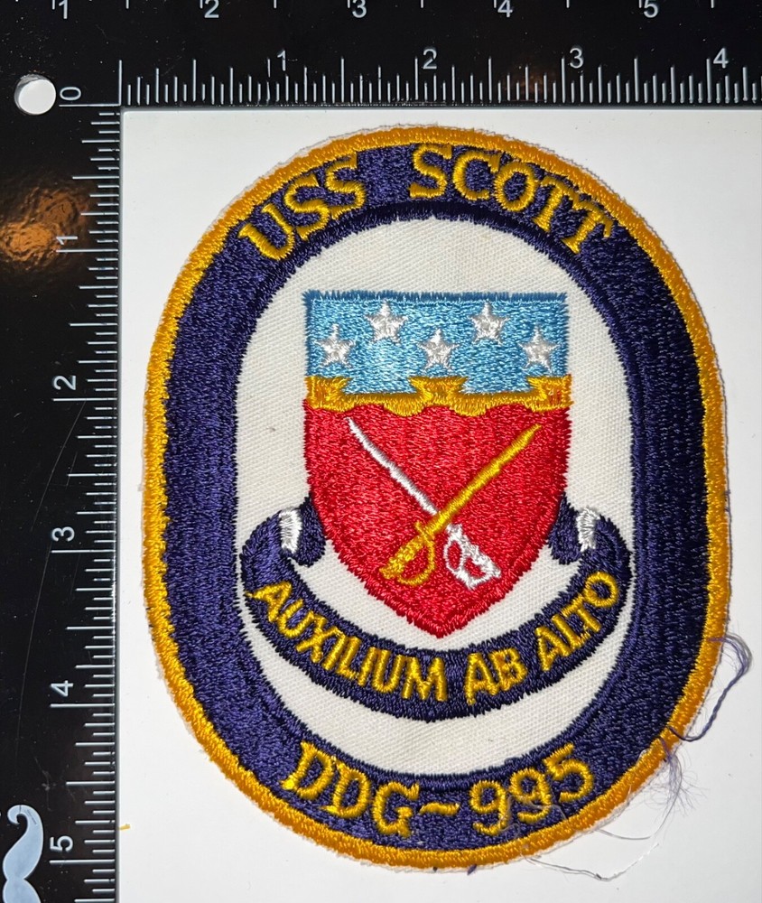 Cold War USN US Navy USS Scott DDG-995 Patch