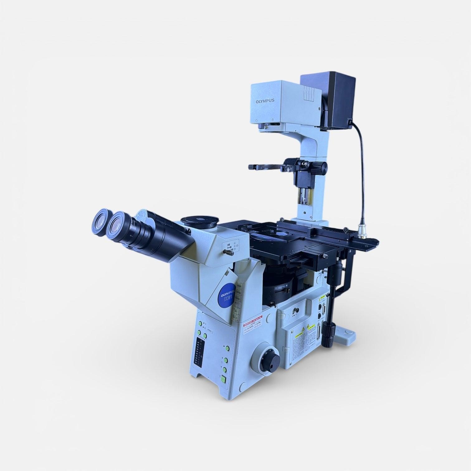 Olympus IX81F-2 Inverted Motorized Microscope w/ IX2-UCB-2 Controller