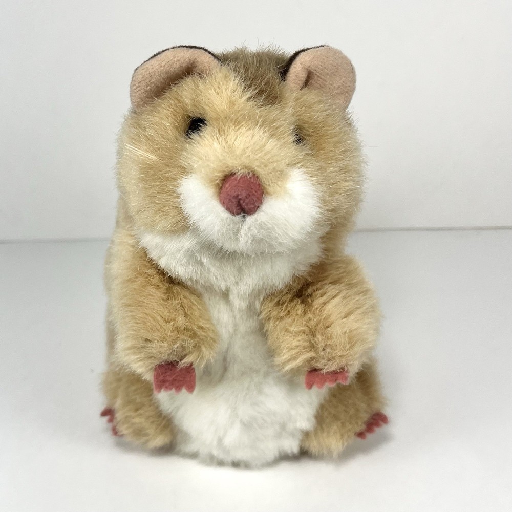 Folkmanis Folktails Hamster Gerbil Plush Hand Puppet Tan 6”