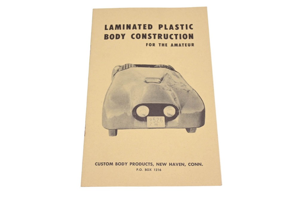 Laminated Plastic Body Construction For The Amateur Guide Book