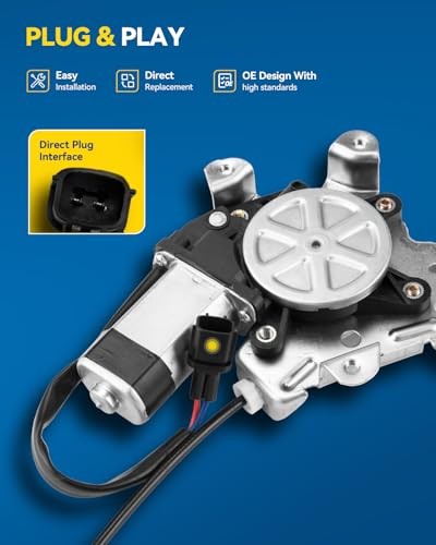 741-348 Front Driver Side Power Window Motor and Regulator Assembly for