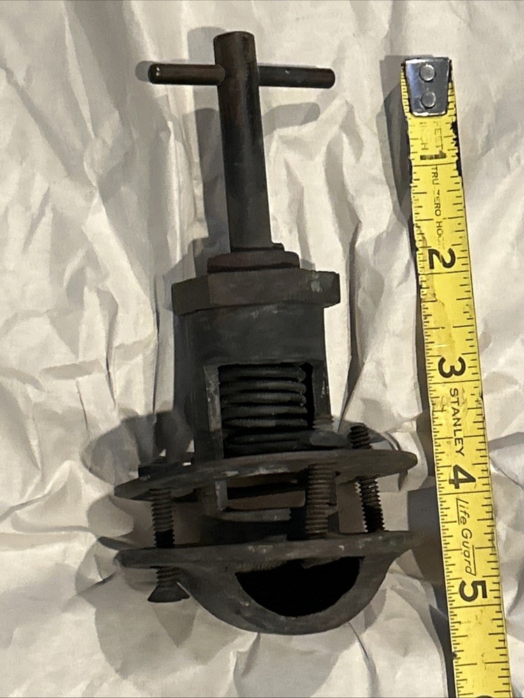 Marine Drain Cock, spring loaded brass