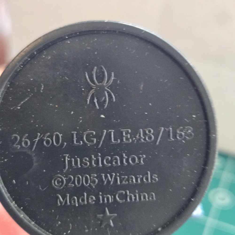 D&D MINIATURES JUSTICATOR 26/60 R EPIC UNDERDARK