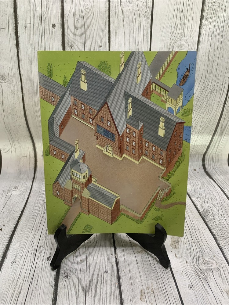 D&D Renier Estate Map/Guide 1990 TSR Campaign Setting Accessory ￼