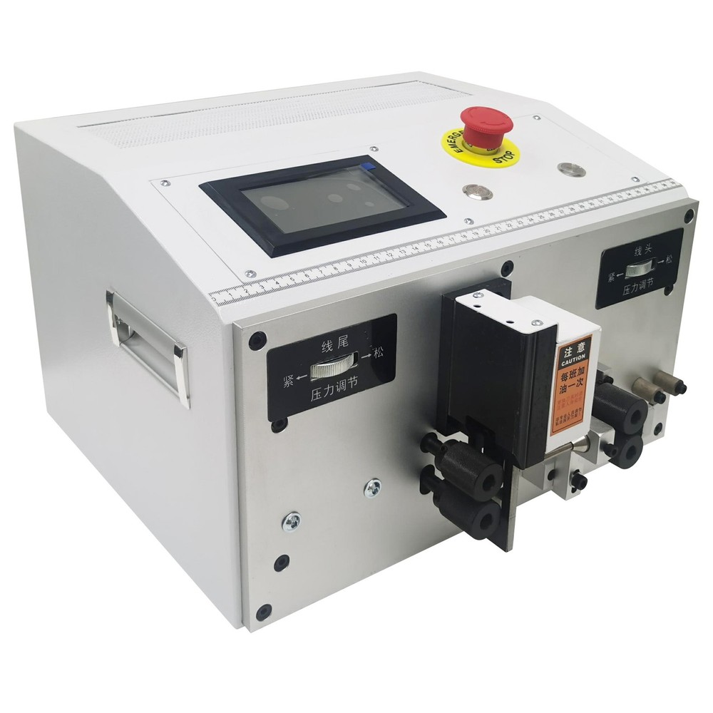 Single Line Automatic Wire Stripping Copper Cable Cutting Integrated Machine