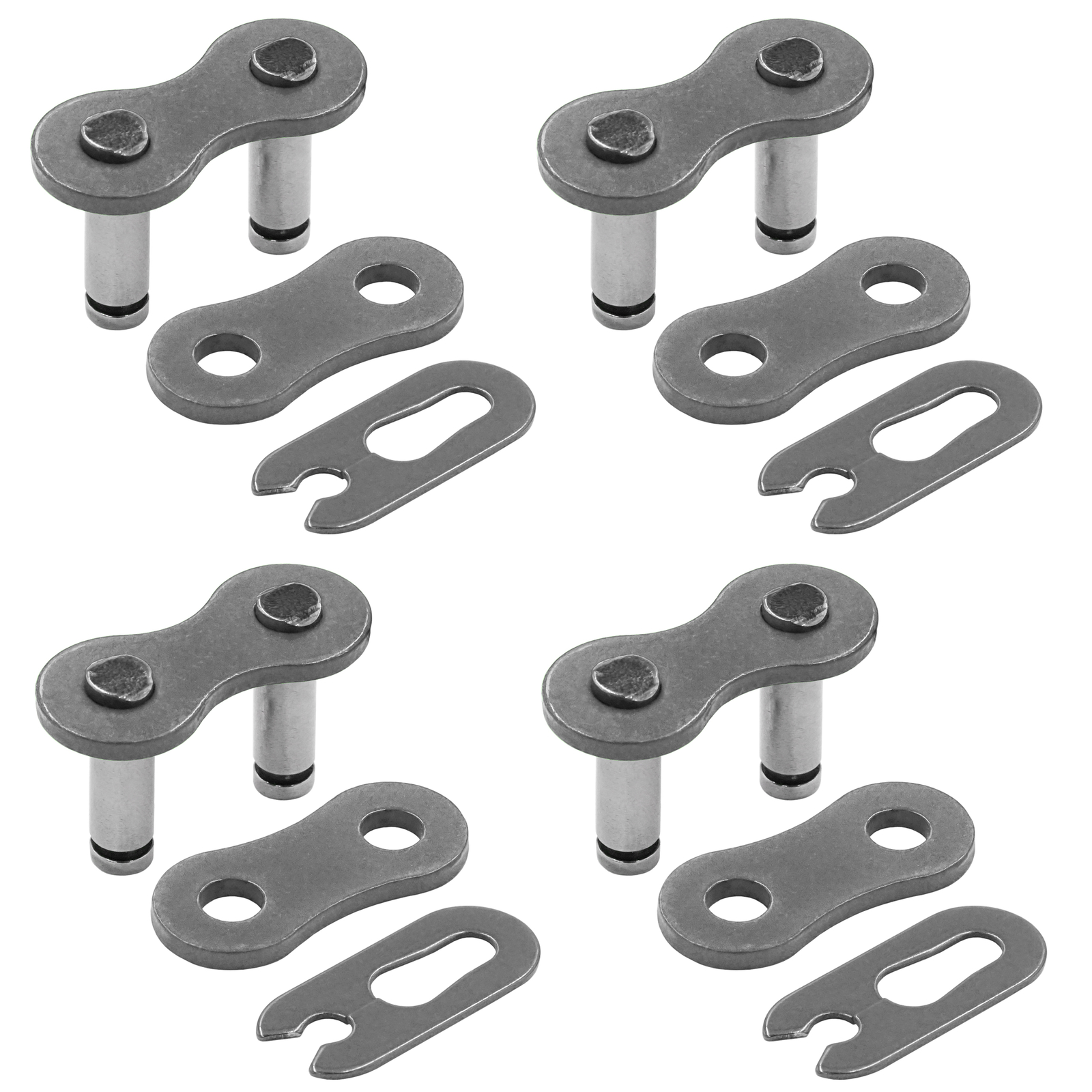 Caltric 420 Chain Master Link For Motorcycle Bike ATV Connecting Link Silver