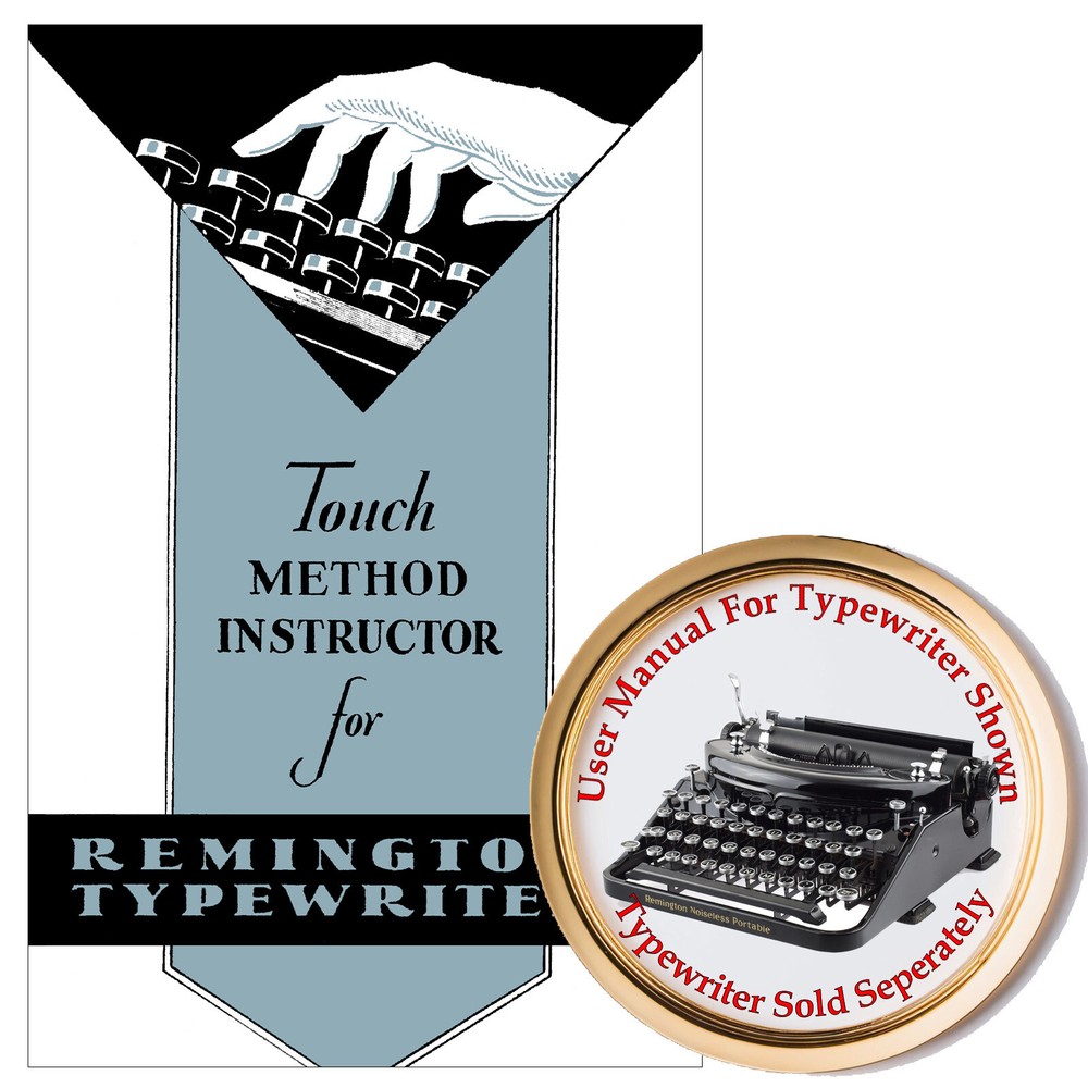Remington Noiseless Portable Typewriter User Instruction Manual