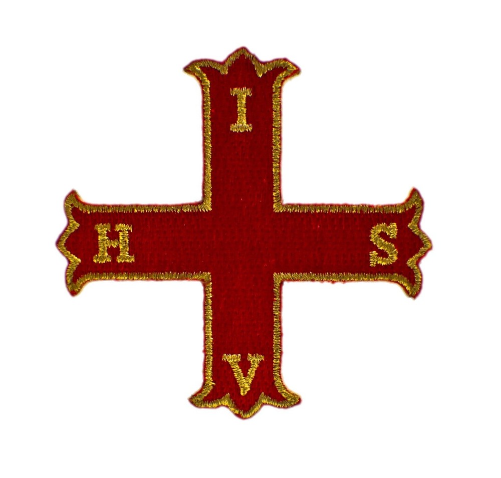 RCC Red Cross Of Constantine Masonic Small Patch