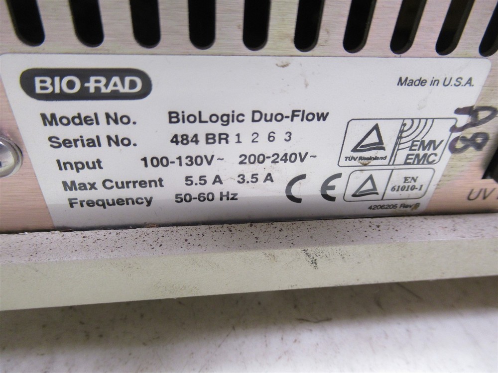 Bio-Rad BioLogic Duo Flow Pump Modular Medium-Pressure Chromatography System