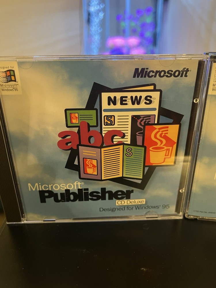 Microsoft Office Professional & Bookshelf Windows 95 & Publisher Complete W Keys