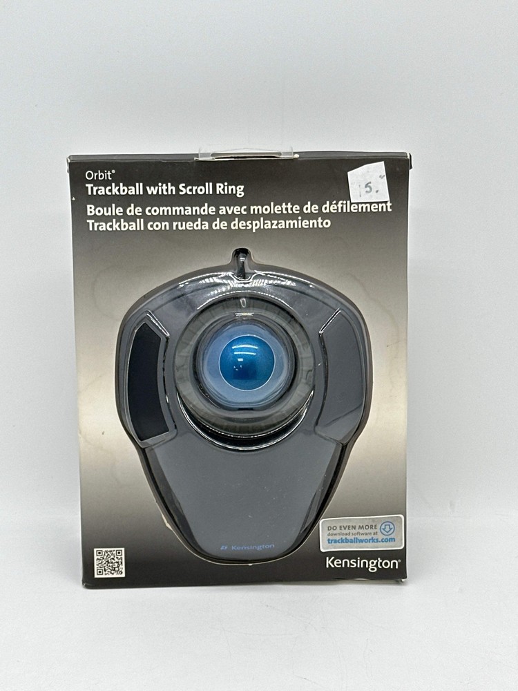 Orbit Trackball Mouse with Scroll Ring - New In Box