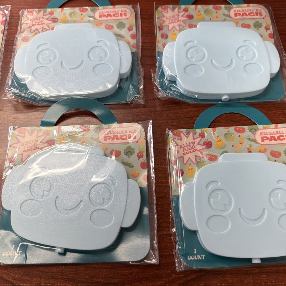 Reusable Ice Pack 4 Robot 4 Apple