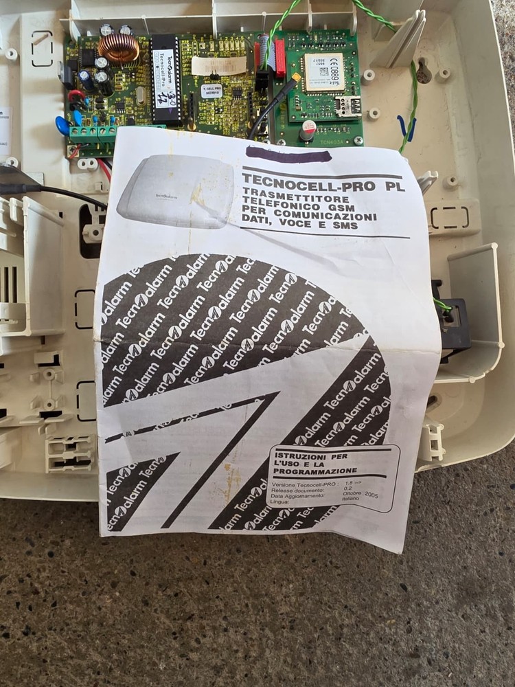 Gsm Tecnocell pro Tecnoalarm combinator