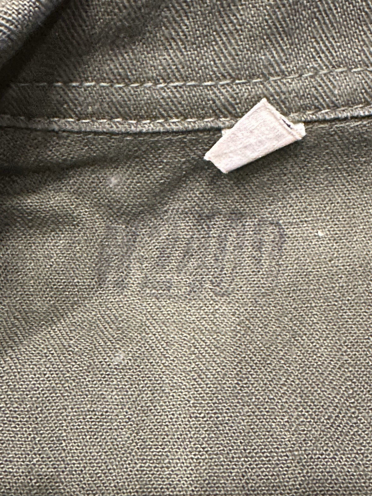 Korean War Era Fatigues HBT Herringbone Twill Shirt + Cotton OG 107 Trousers