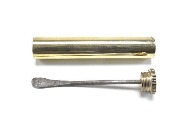 WW1 Dated British Lee Enfield Buttstock Oiler