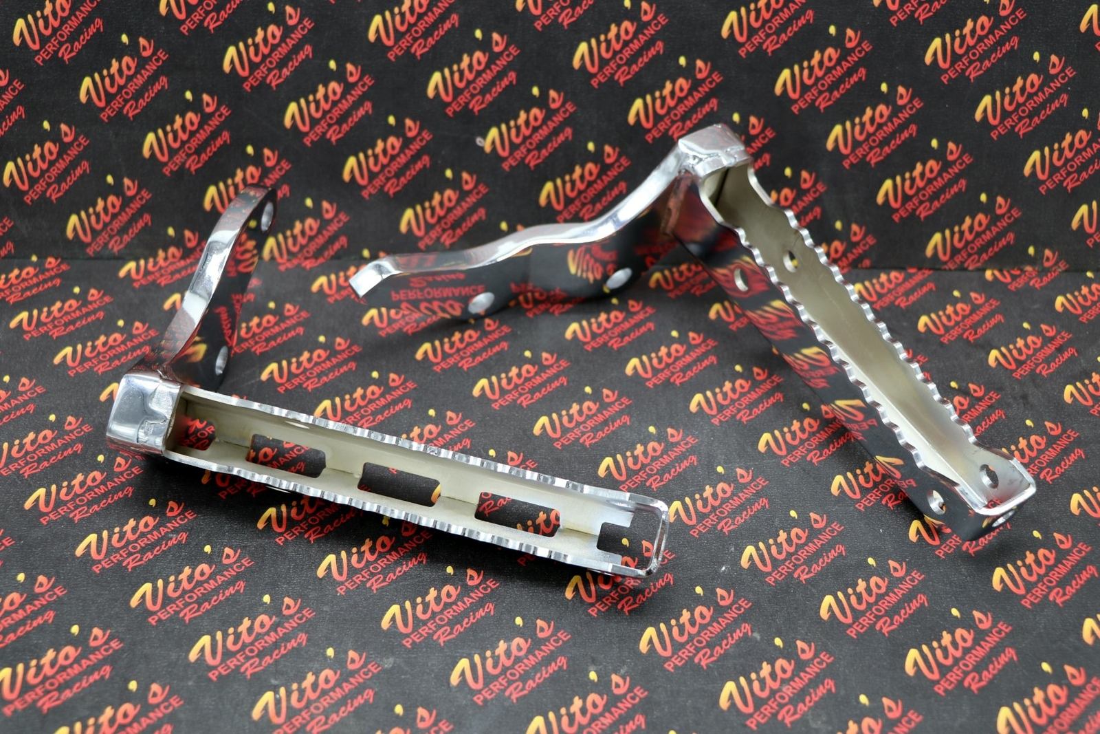 2 X Chrome Footpegs Foot Pegs Left + Right 1987-2006 Yamaha Banshee