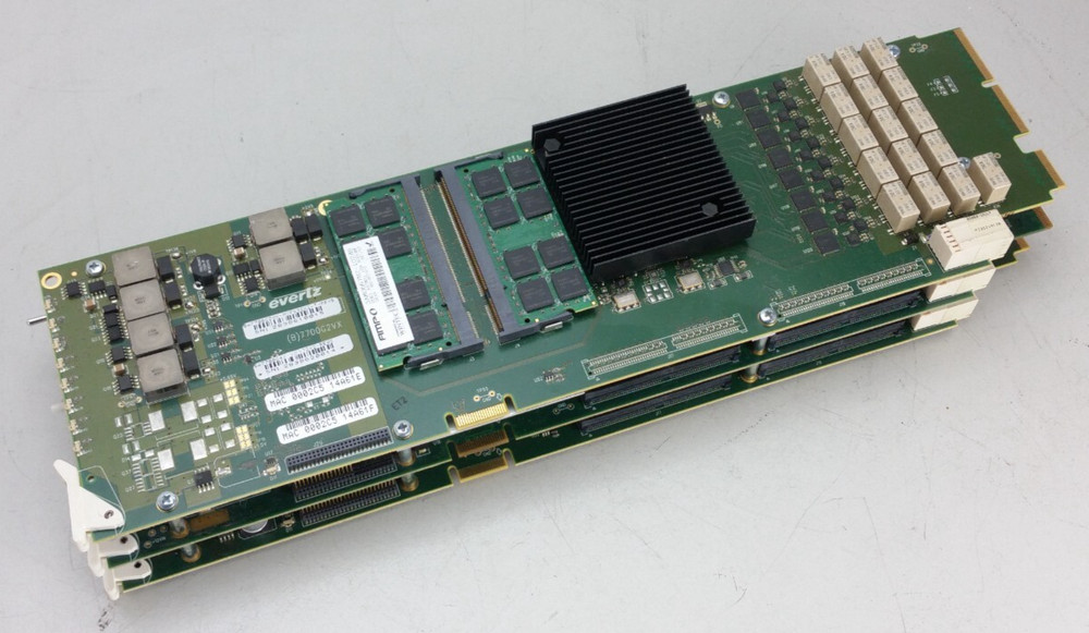 Evertz 7867VIPA32-DUO-3G-DIN 3G/HD/SD Multi Display Processor Multiviewer