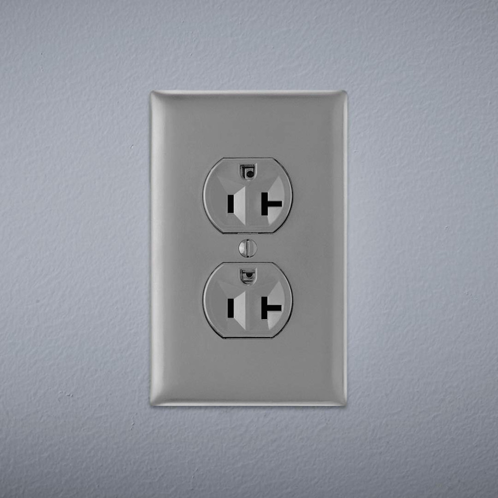Legrand CRB5362GRYCC12 20 Amp Construction Specification Grade Duplex Receptacl
