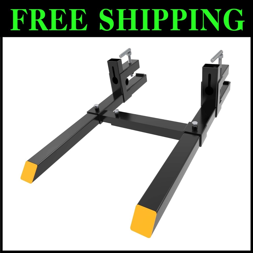 Adjustable Stabilizer Tractor Forks 60" 4000lbs