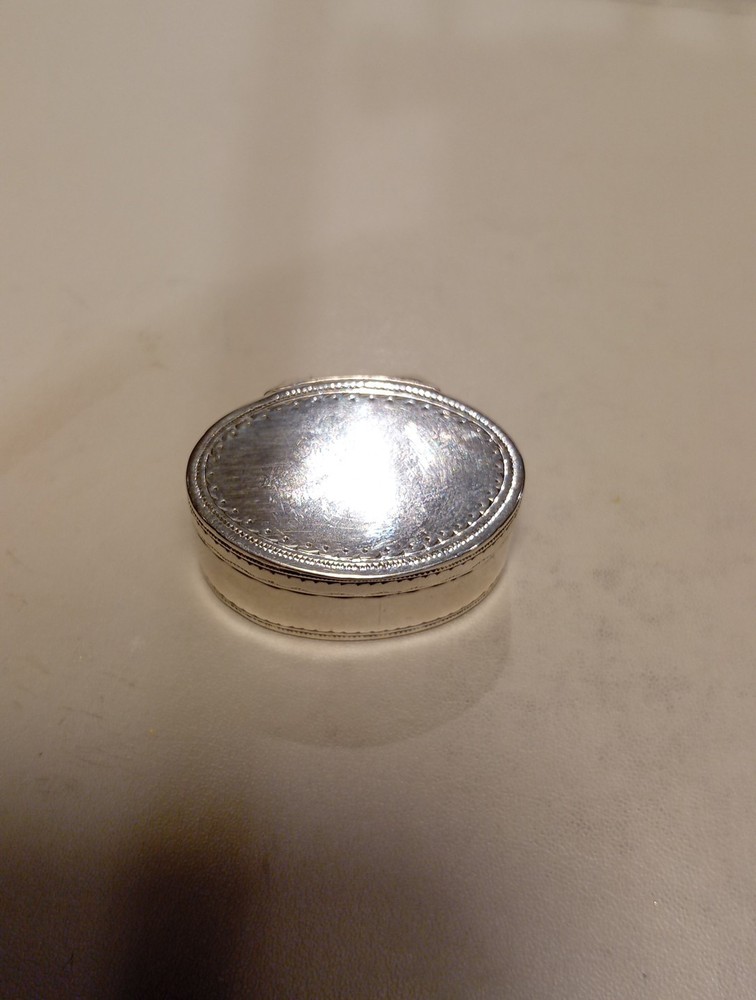 Solid Silver Early Georgian Snuff Box Circa 1740