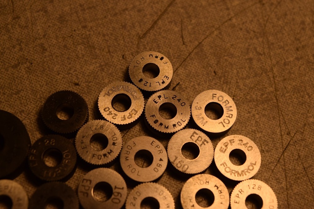 Form Rol Knurling Wheels Knurls Lot