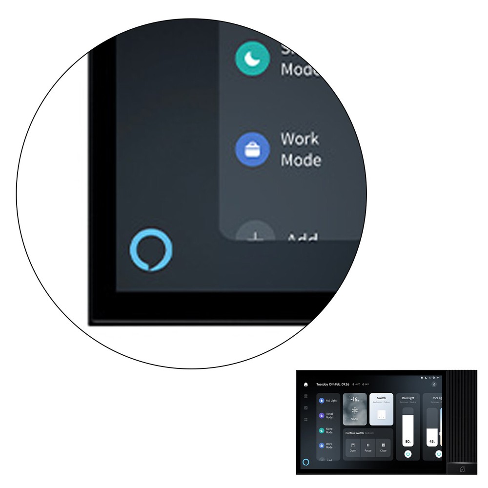 Tuya Wifi Control Panel Smart Home System ZigBee Gateway Bluetooth Music PlayeO4