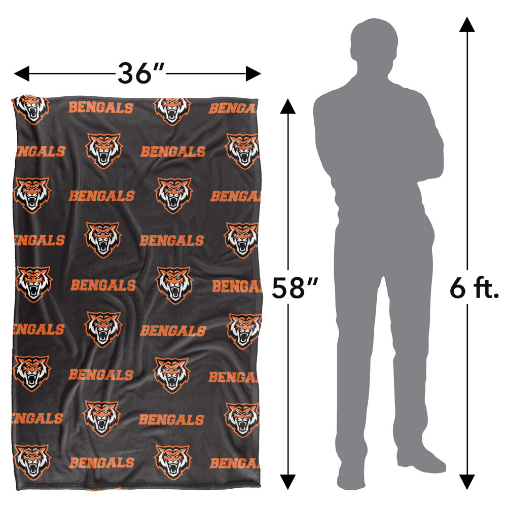 Idaho State University Logo Pattern Silky Touch Super Soft Throw Blanket