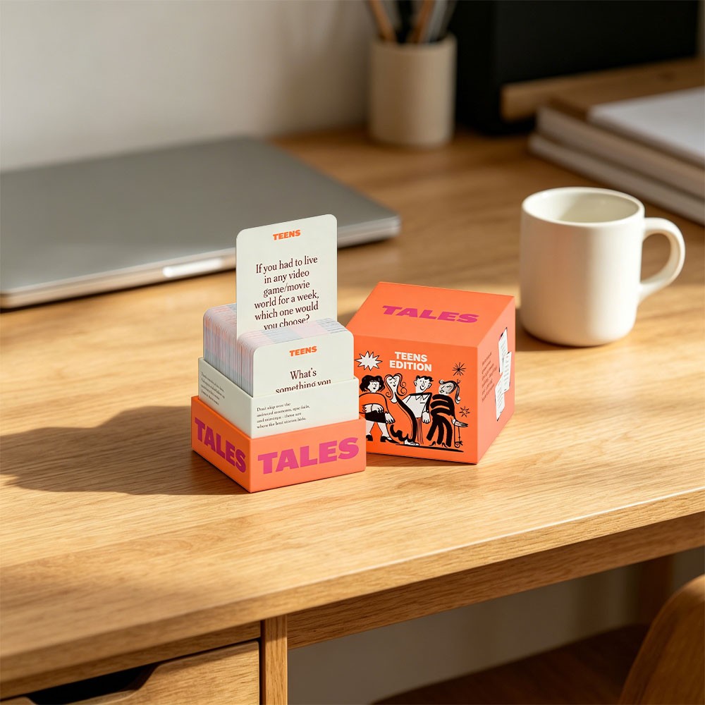 Conversation Starter Cards – Teens Edition – 150 Cards