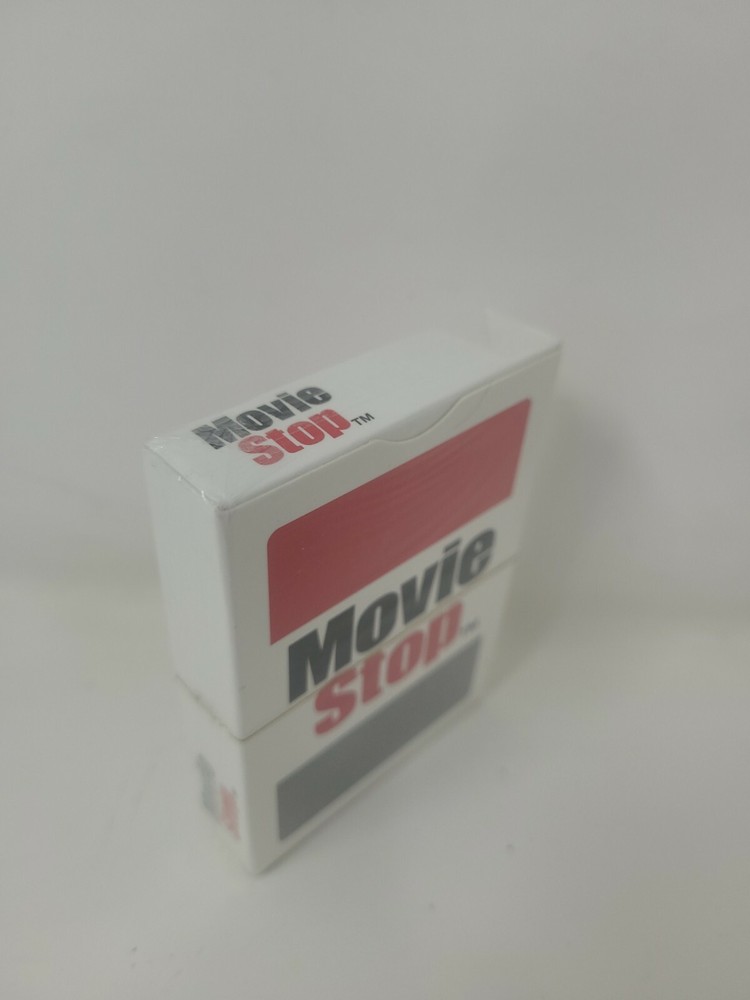 Movie Stop Playing Cards. Authentic