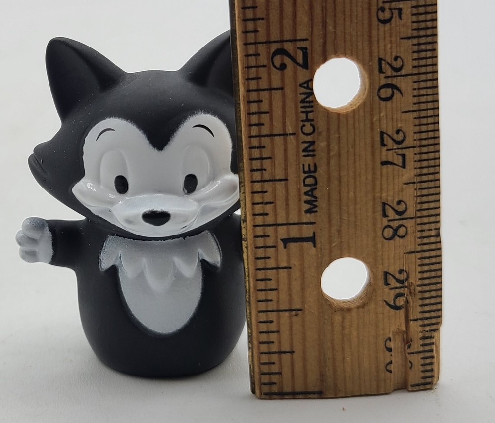 Finger Puppet Figero The Cat 2" Black White
